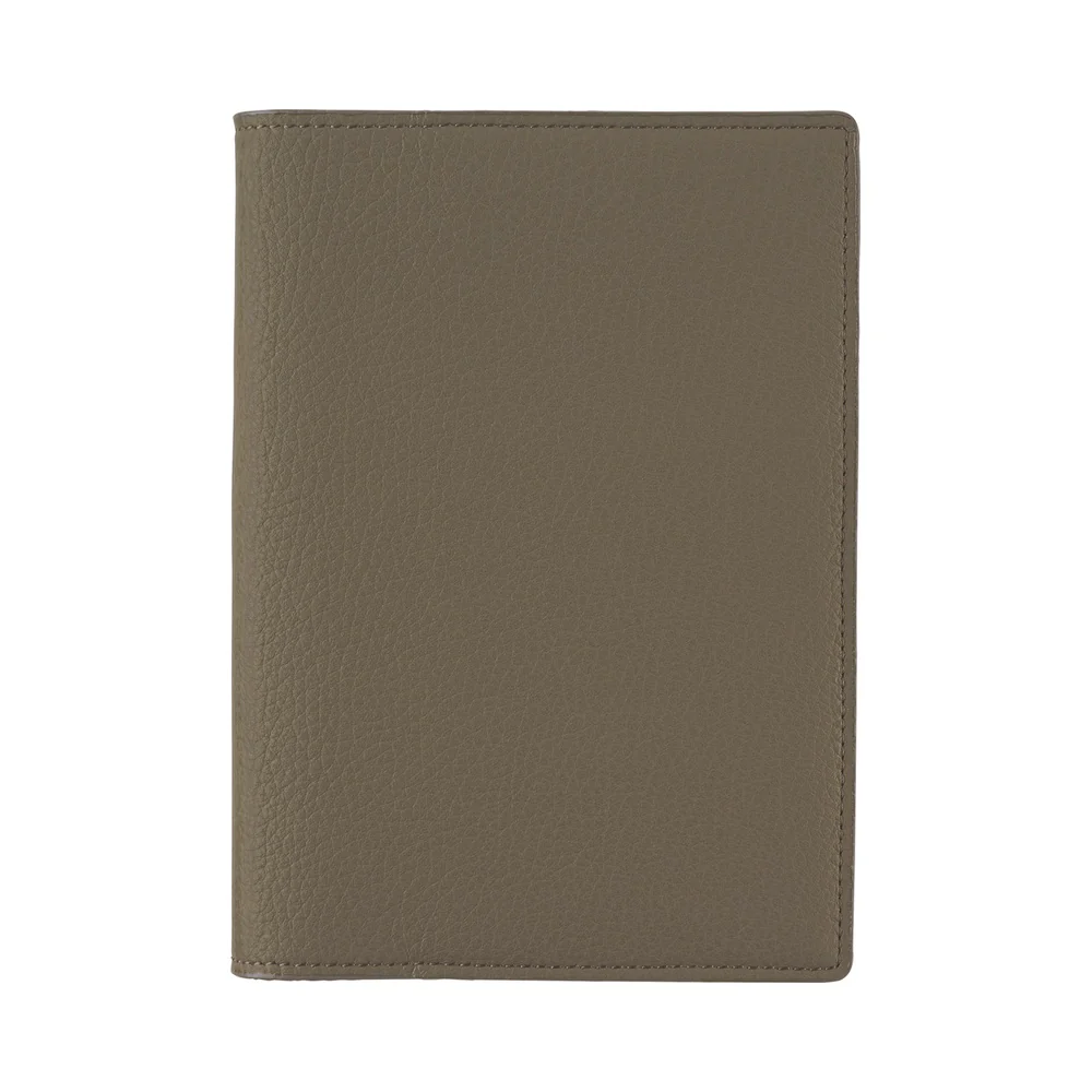 Hobonichi Techo A6 Original Planner Cover - Leather: Taut (Gray & Light Blue) - Image 3