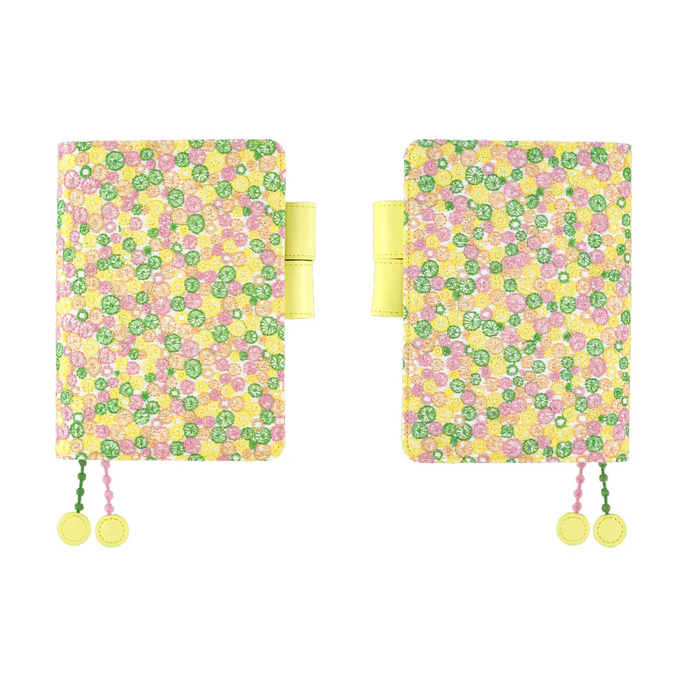Hobonichi Techo A6 Original Planner Cover - minä perhonen: skyful (Yellow) - Image 7