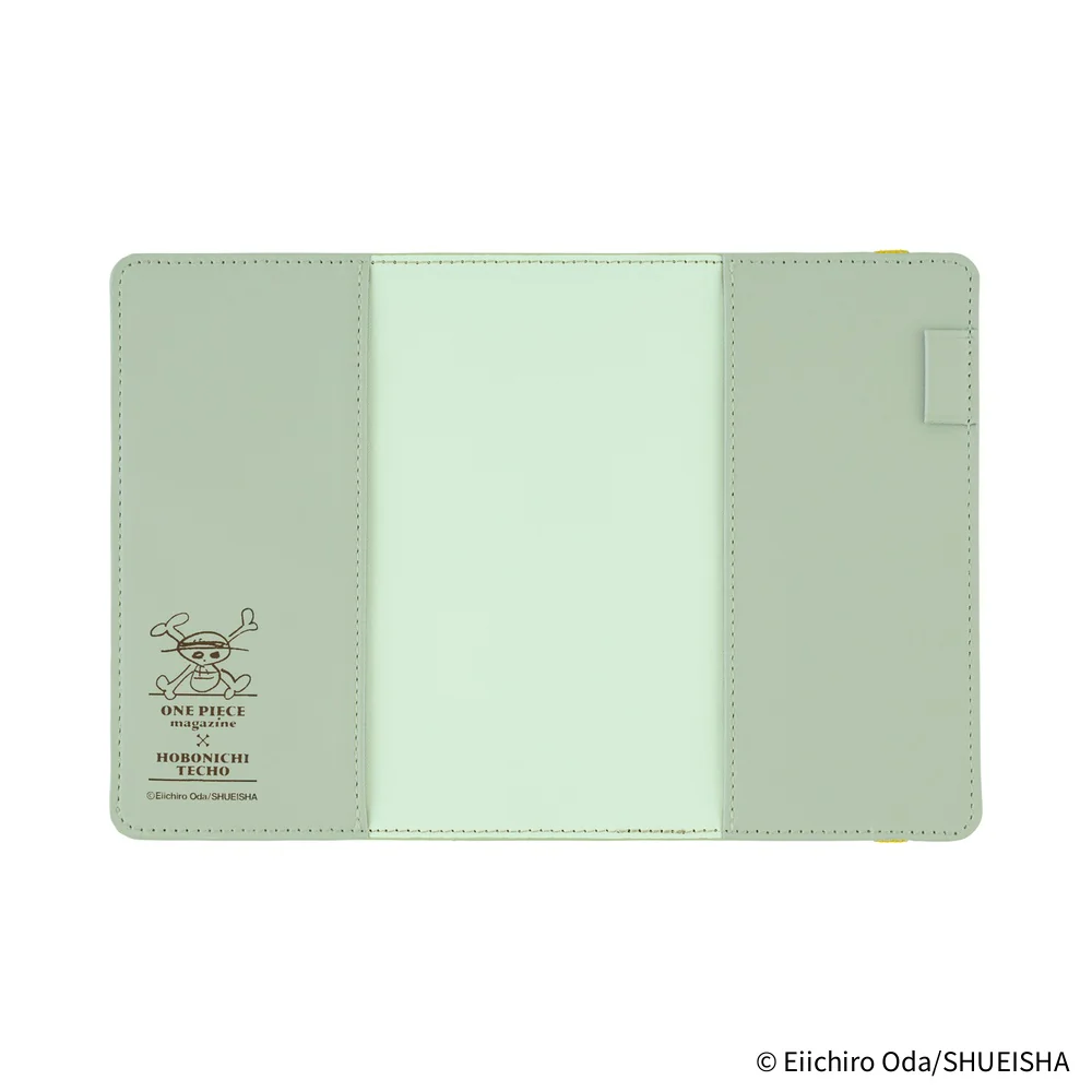 Hobonichi Techo A6 Original Planner Cover - ONE PIECE magazine: End of Luffy’s Dream (Mint Green) - Image 4