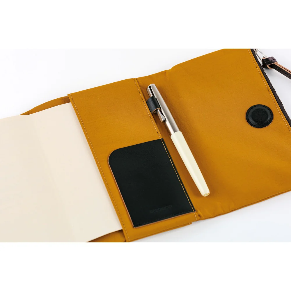 Hobonichi Techo A6 Original Planner Cover - Tragen: Mustard - Image 4