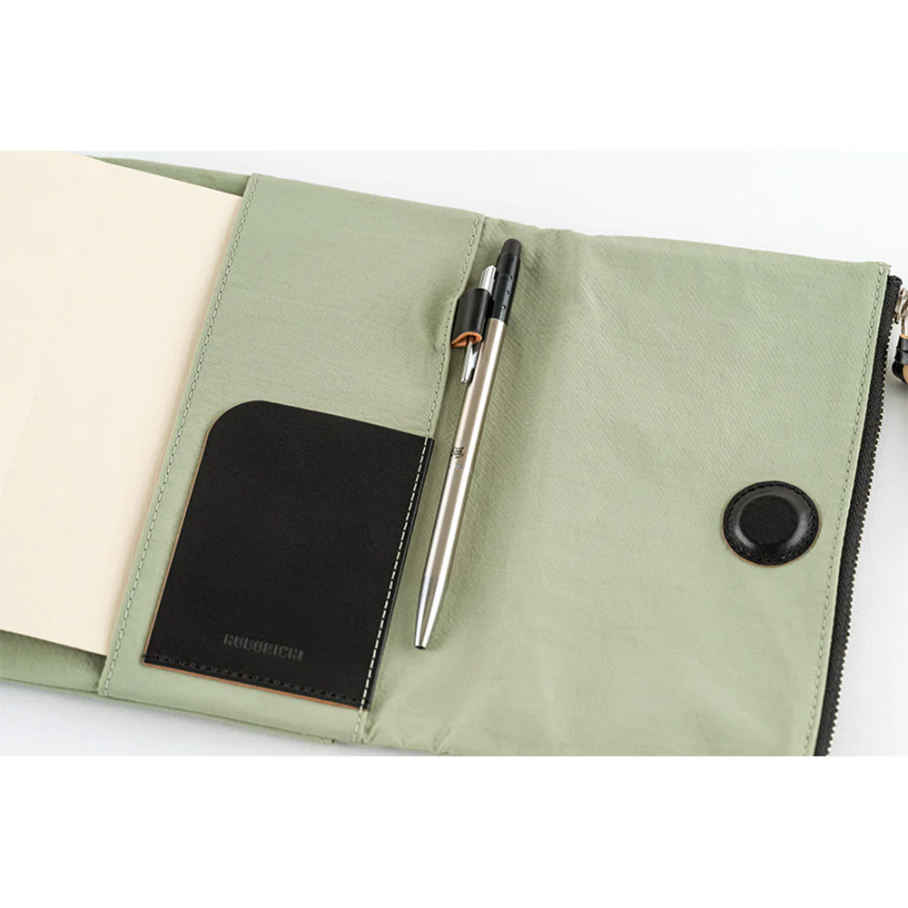 Hobonichi Techo A6 Original Planner Cover - Tragen (Oakmoss) - Image 7