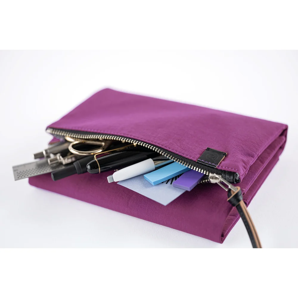 Hobonichi Techo A6 Original Planner Cover - Tragen: Purple - Image 8