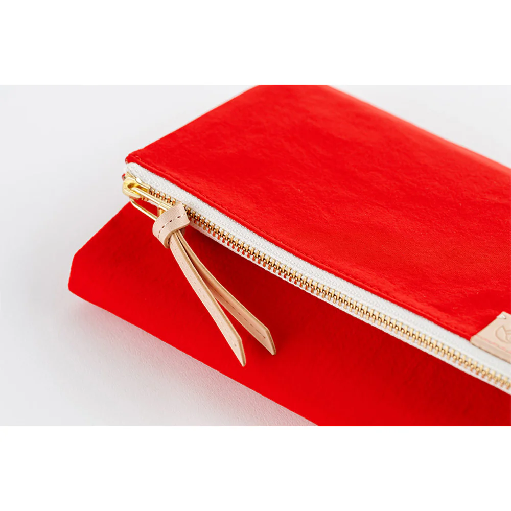 Hobonichi Techo A6 Original Planner Cover - Tragen (Red) - Image 2