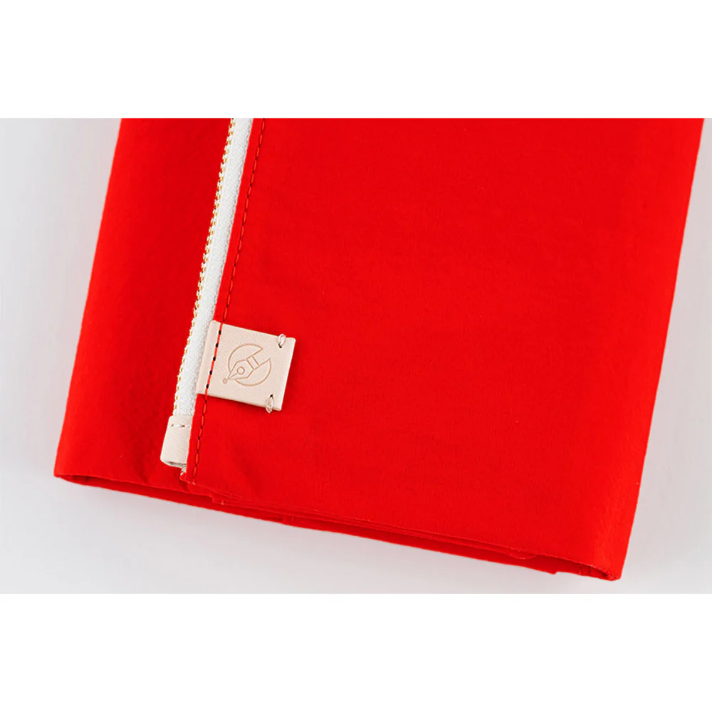 Hobonichi Techo A6 Original Planner Cover - Tragen (Red) - Image 9