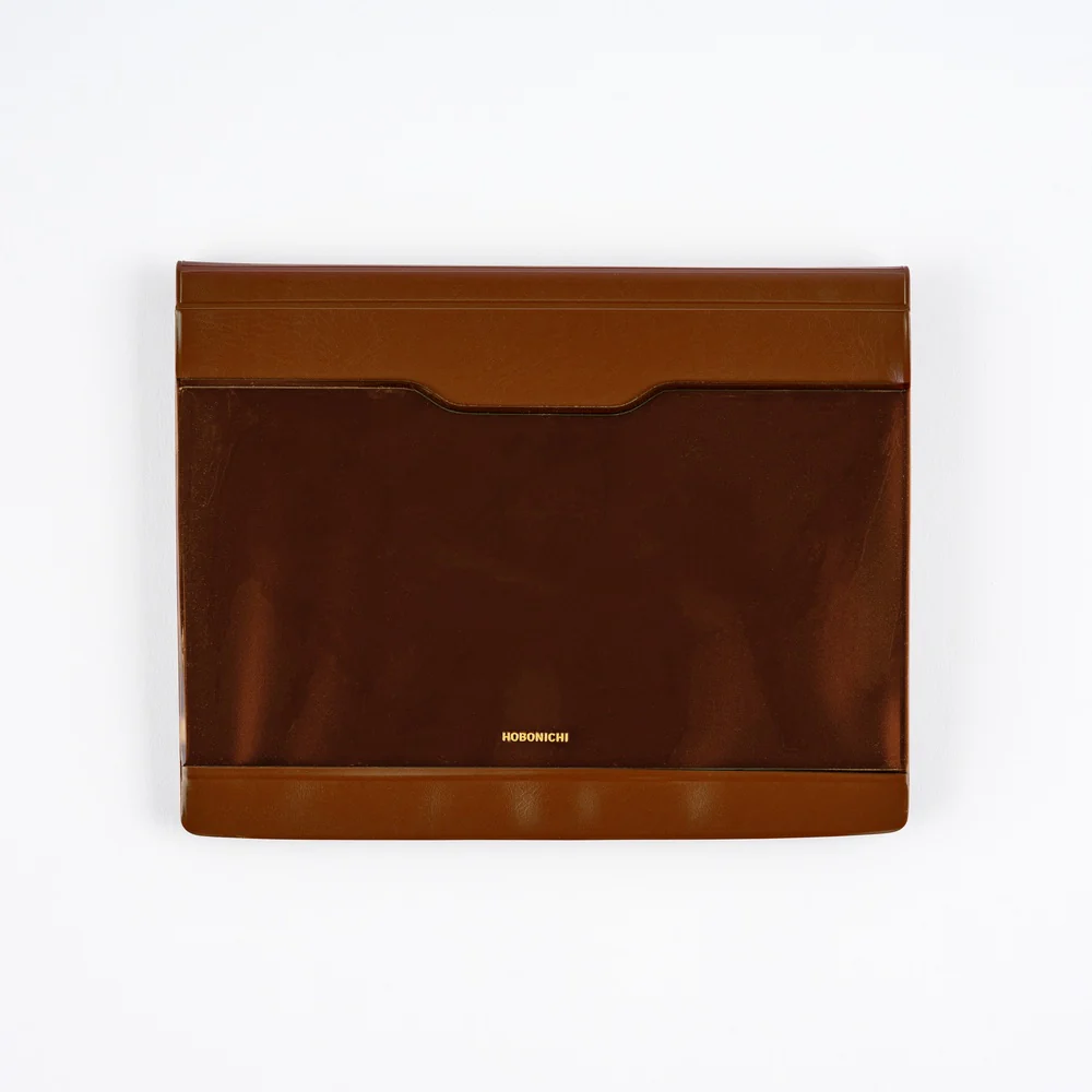 Hobonichi Techo Alettone: Document Case for A6 Size (Brown) - Image 4