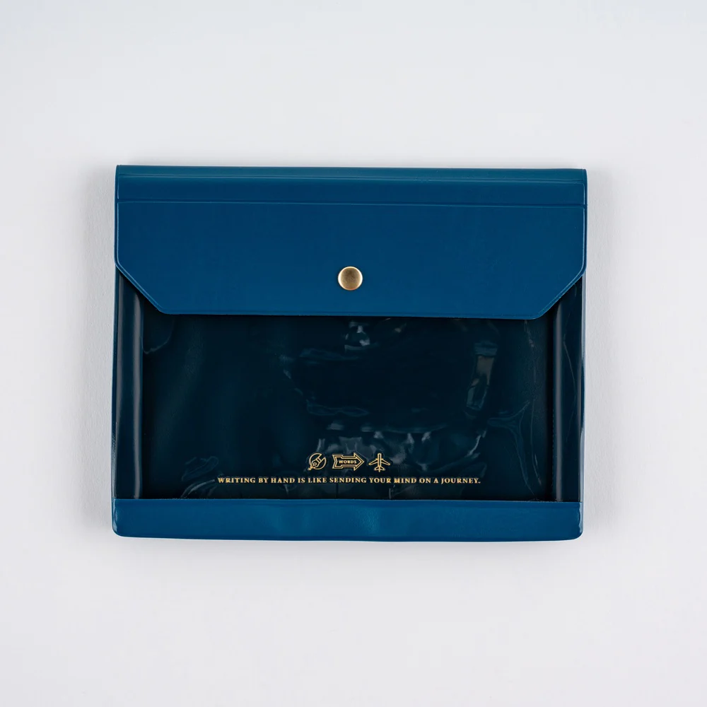 Hobonichi Techo Alettone: Document Case for A6 Size (Navy) - Image 7