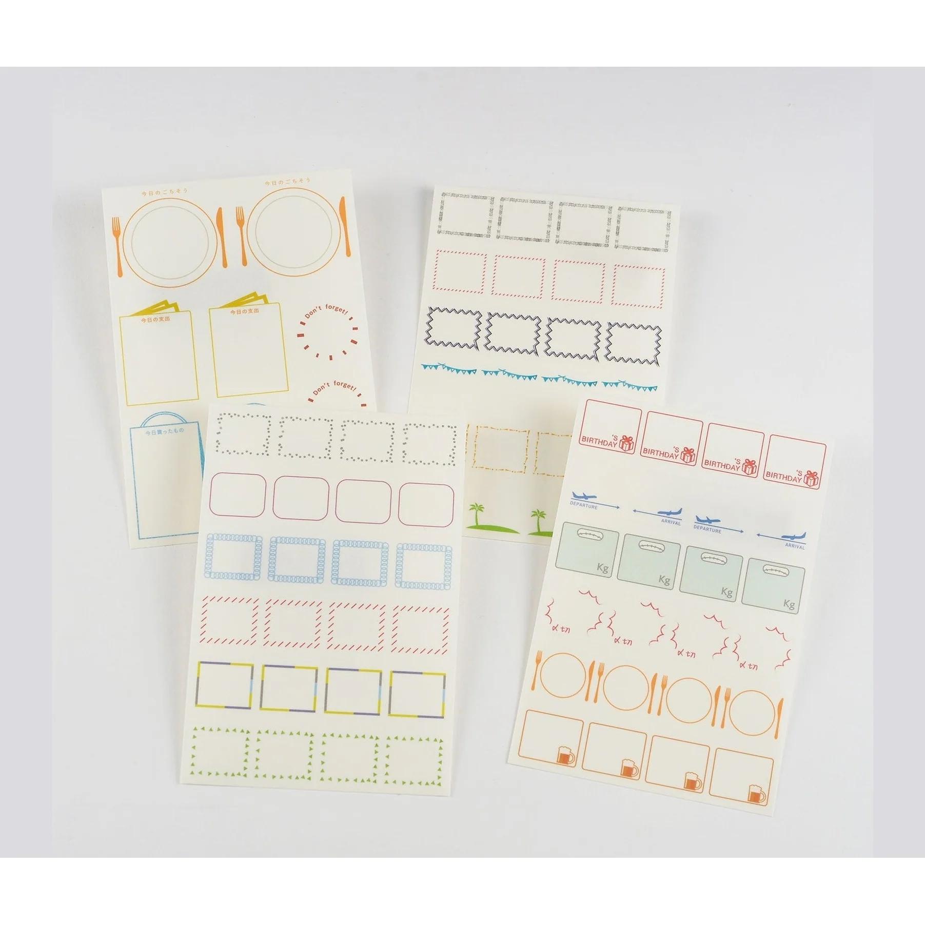 Hobonichi Techo Frame Stickers - Image 2