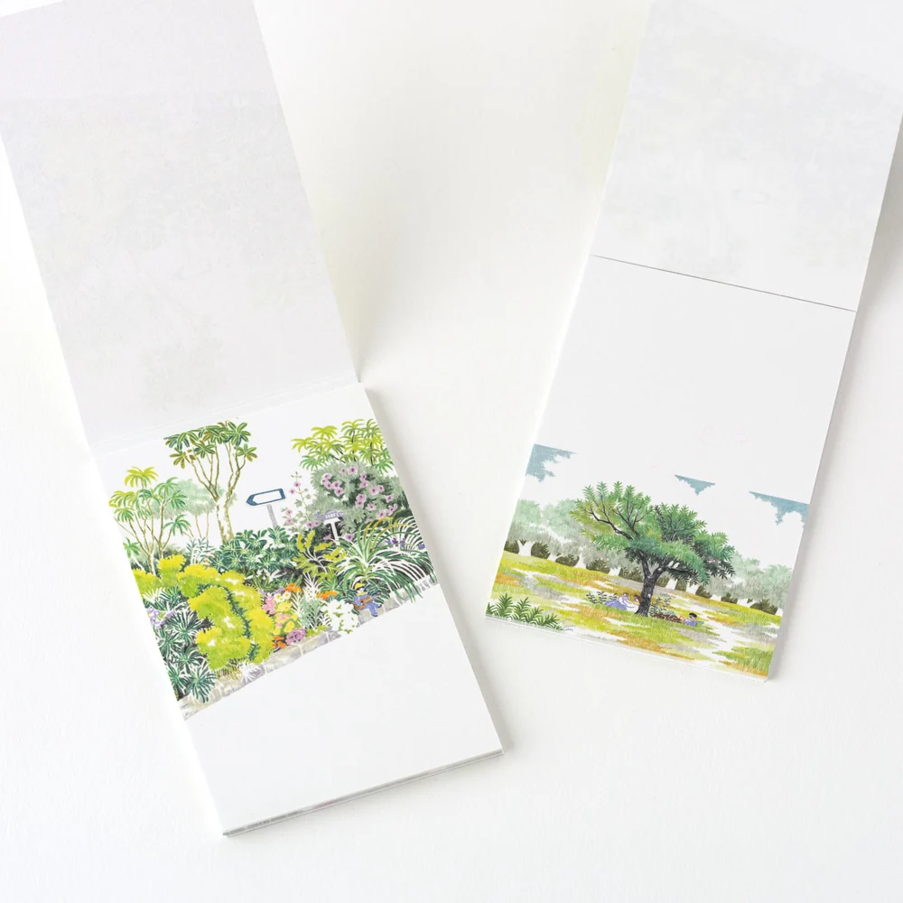 Hobonichi Techo iyo okumi: Brief Message Memos - Some Days Ago (2 Book Set) - Image 4