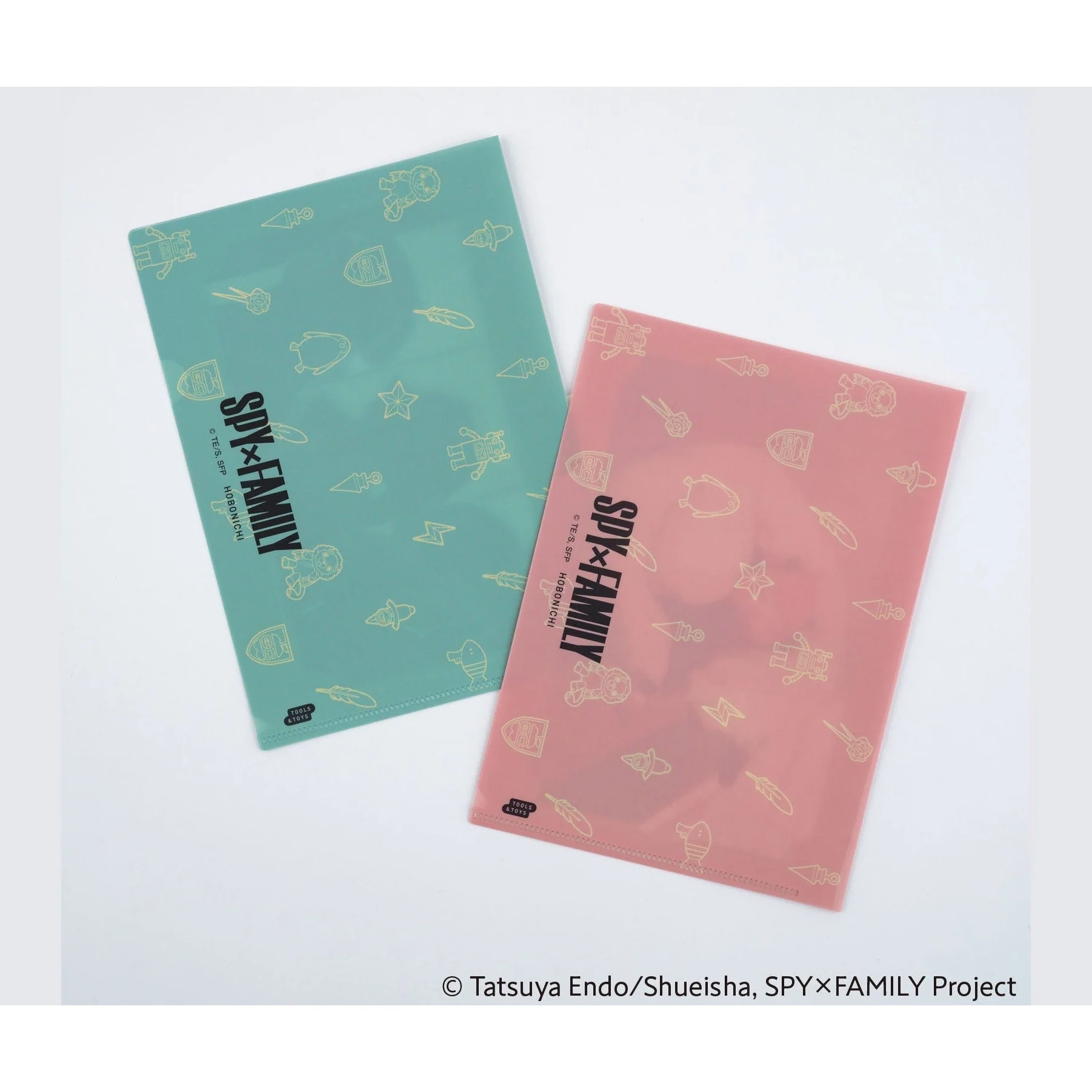 Hobonichi Techo SPY x FAMILY: Hobonichi Clear Folder Set of 2 for A5 Size (SPY x FAMILY) - Image 3