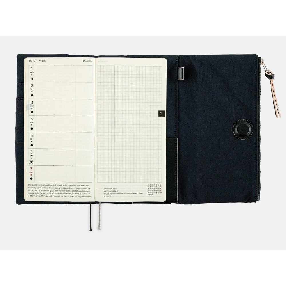 Hobonichi Techo Tragen (Black) Weeks Cover Only - Image 5