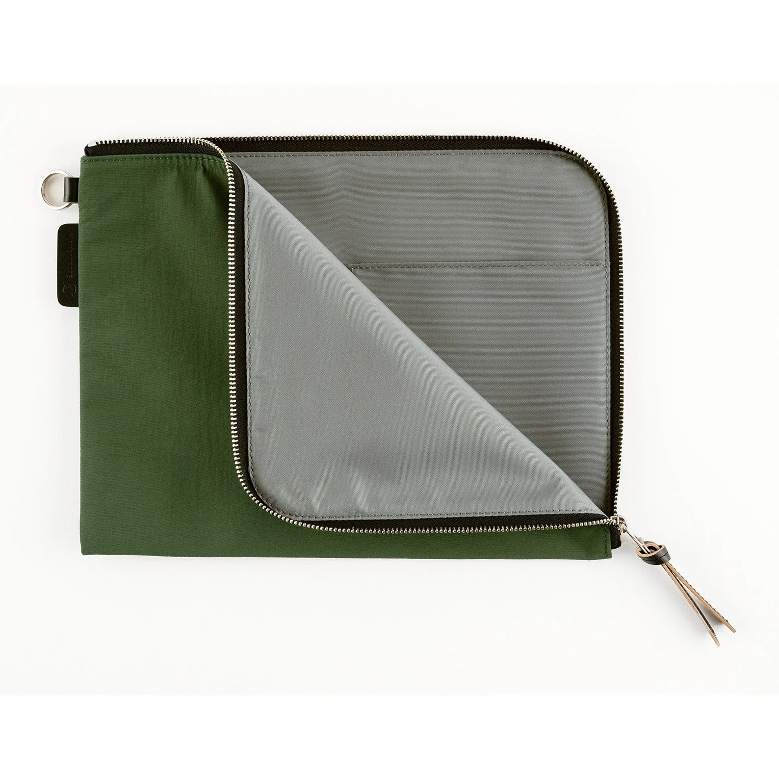 Hobonichi Techo Tragen Flat Pouch for A5 Size (Green) - Image 5