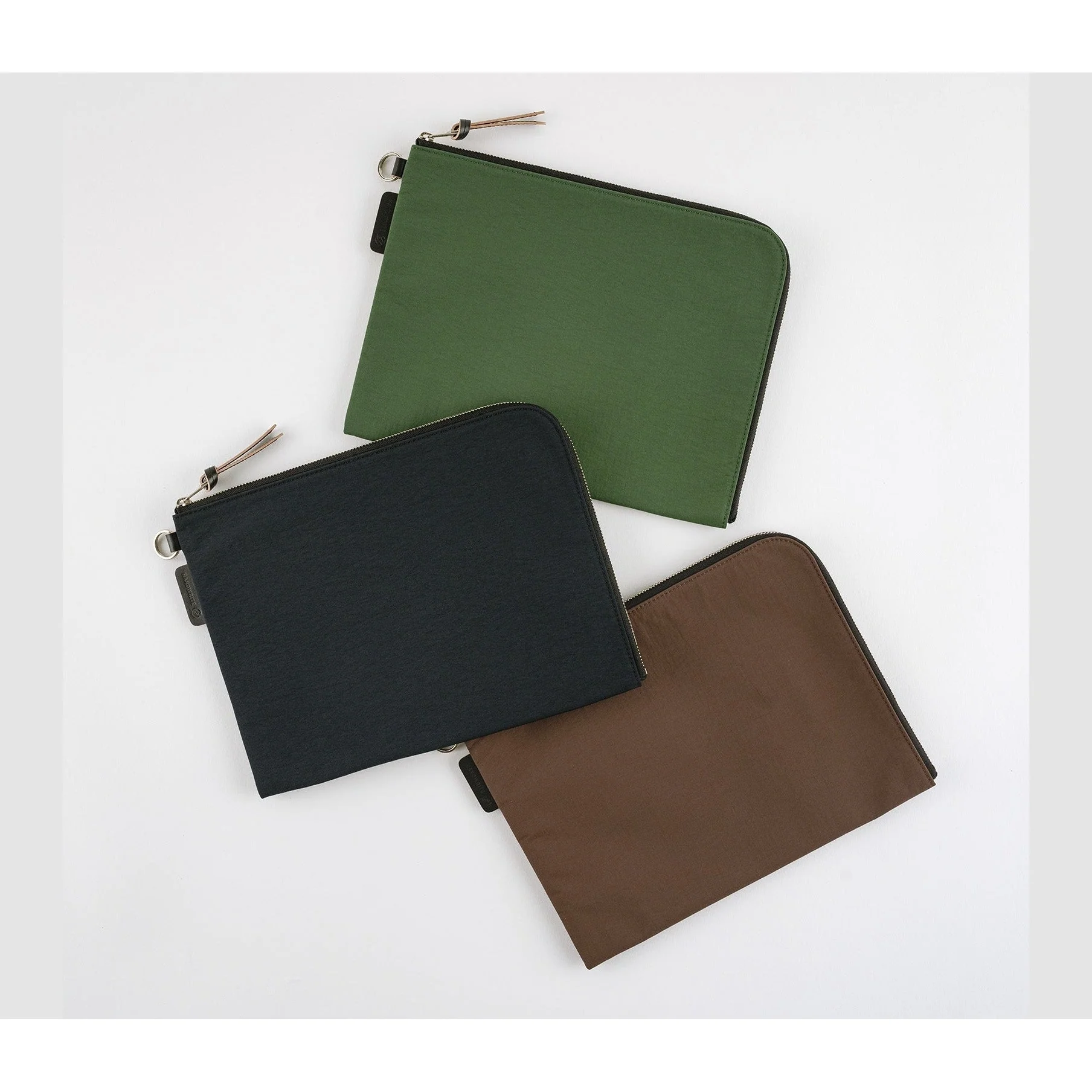 Hobonichi Techo Tragen Flat Pouch for A5 Size (Green) - Image 7