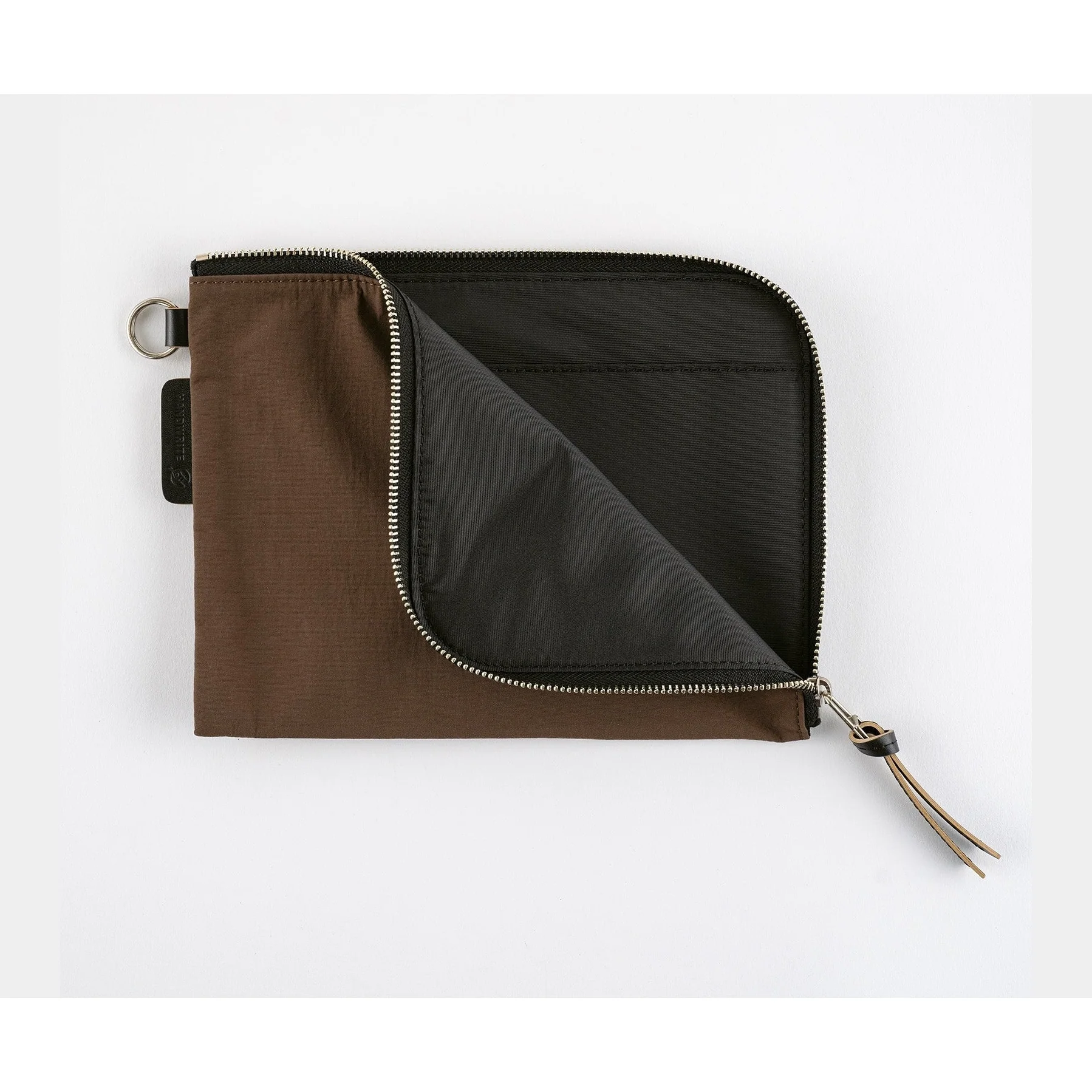 Hobonichi Techo Tragen Flat Pouch for A6 Size (Brown) - Image 6