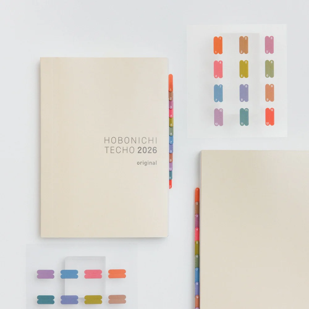 Hobonichi Techo TSUKI no IRO: Index Stickers - Image 2