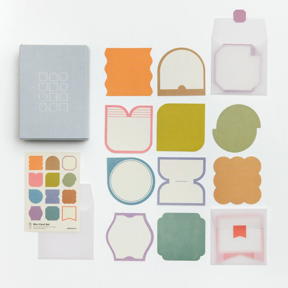 Hobonichi Techo TSUKI no IRO: Mini Card Set - Image 2