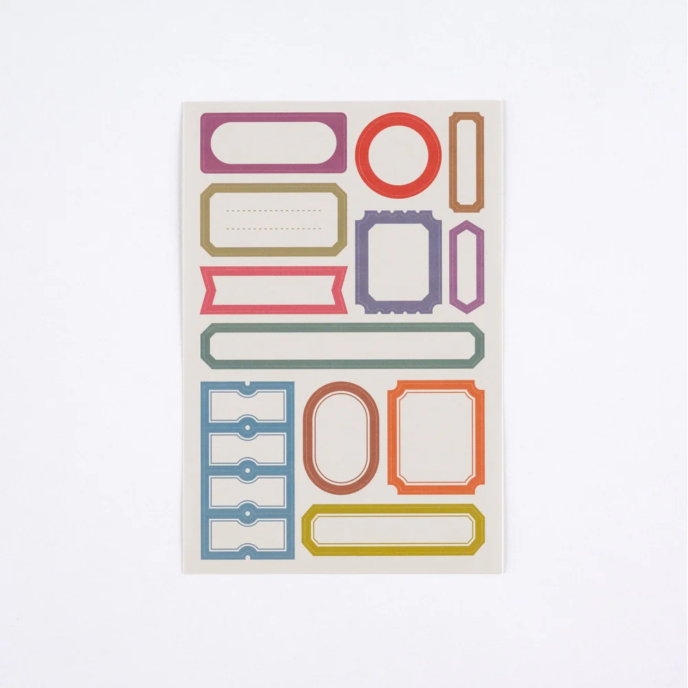 Hobonichi Techo TSUKI no IRO: Sticker Set (Schedule) - Image 10