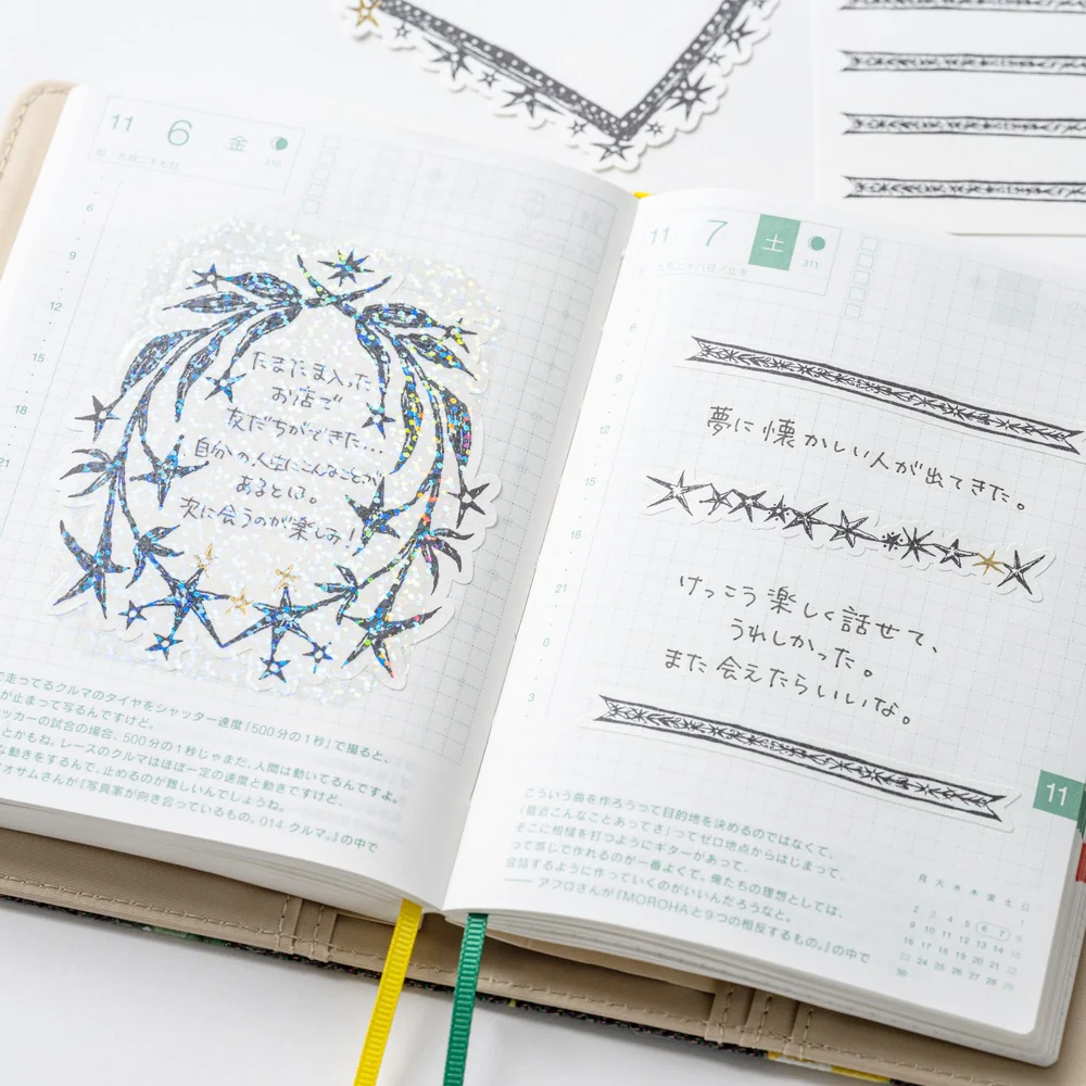 Hobonichi Techo Unforgettable Day Stickers: not a dream - Image 8