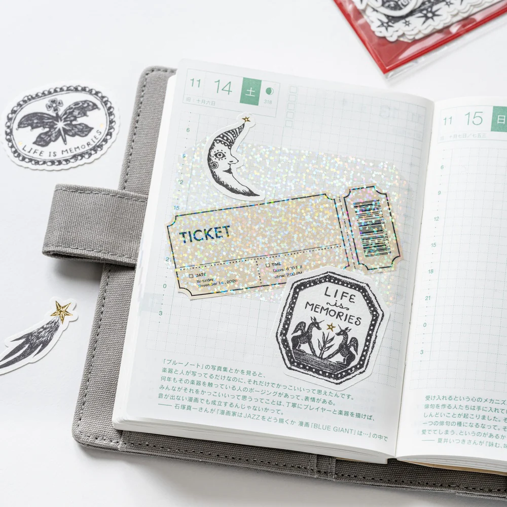 Hobonichi Techo Unforgettable Day Stickers: not a dream - Image 9