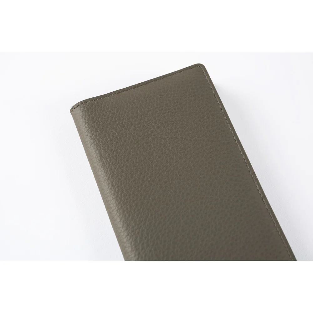 Hobonichi Techo Weeks Cover - Leather: Taut (Gray & Light Blue) - Image 6