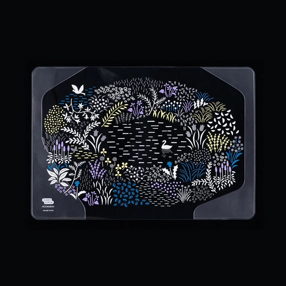 Hobonichi Techo Yuri Sanae: Cover on Cover for A5 Size (Forest Lake) - Image 3