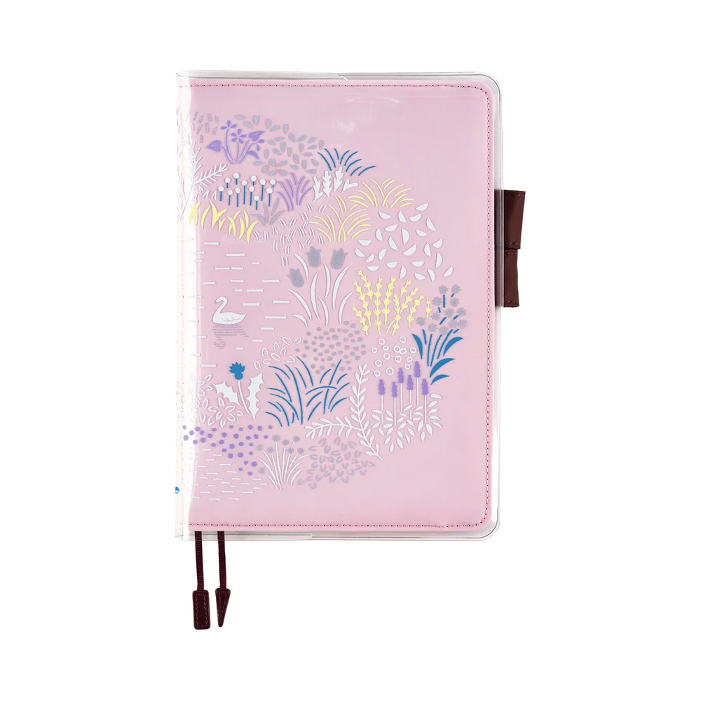 Hobonichi Techo Yuri Sanae: Cover on Cover for A5 Size (Forest Lake) - Image 5