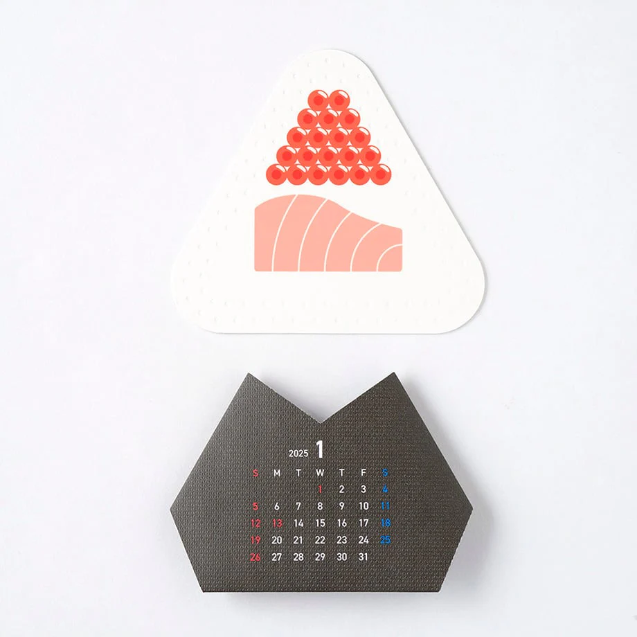 Ichikudo Tokyo Tsukiji Onigiri Calendar 2026 - Image 3