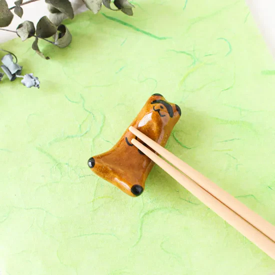 Ihoshiro Raccoon Dog Chosptick Rest - Image 2