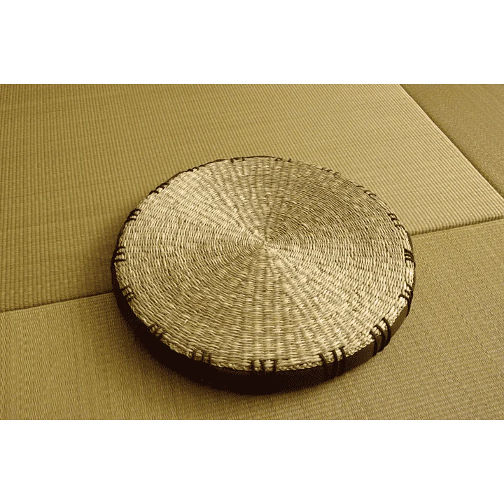 Ikehiko Igusa Coast Circle Seat Cushion 40cm - Image 18