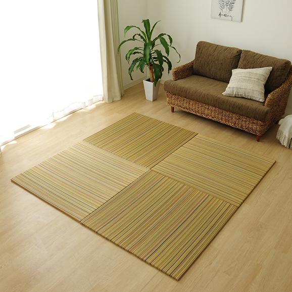Ikehiko Culure Igusa Tatami Cushion 82x82 - Image 2