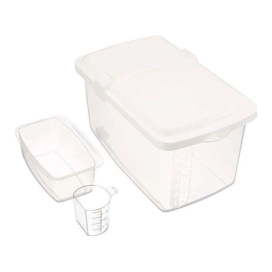 INOMATA Plastic Rice Storage 5kg - Image 3