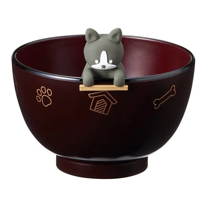 Ishida Dog Chopstick Rest with Soup bowl - Image 16