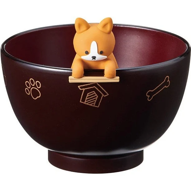 Ishida Dog Chopstick Rest with Soup bowl - Image 17