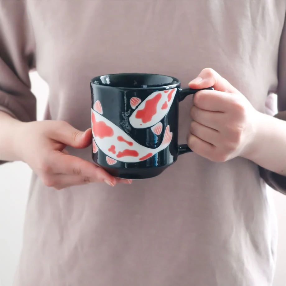 Japanese Koi Fish Mug 350ml - Image 5