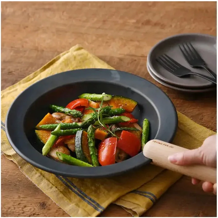 JIU Frying Pan L with Beech Handle Set - Image 2