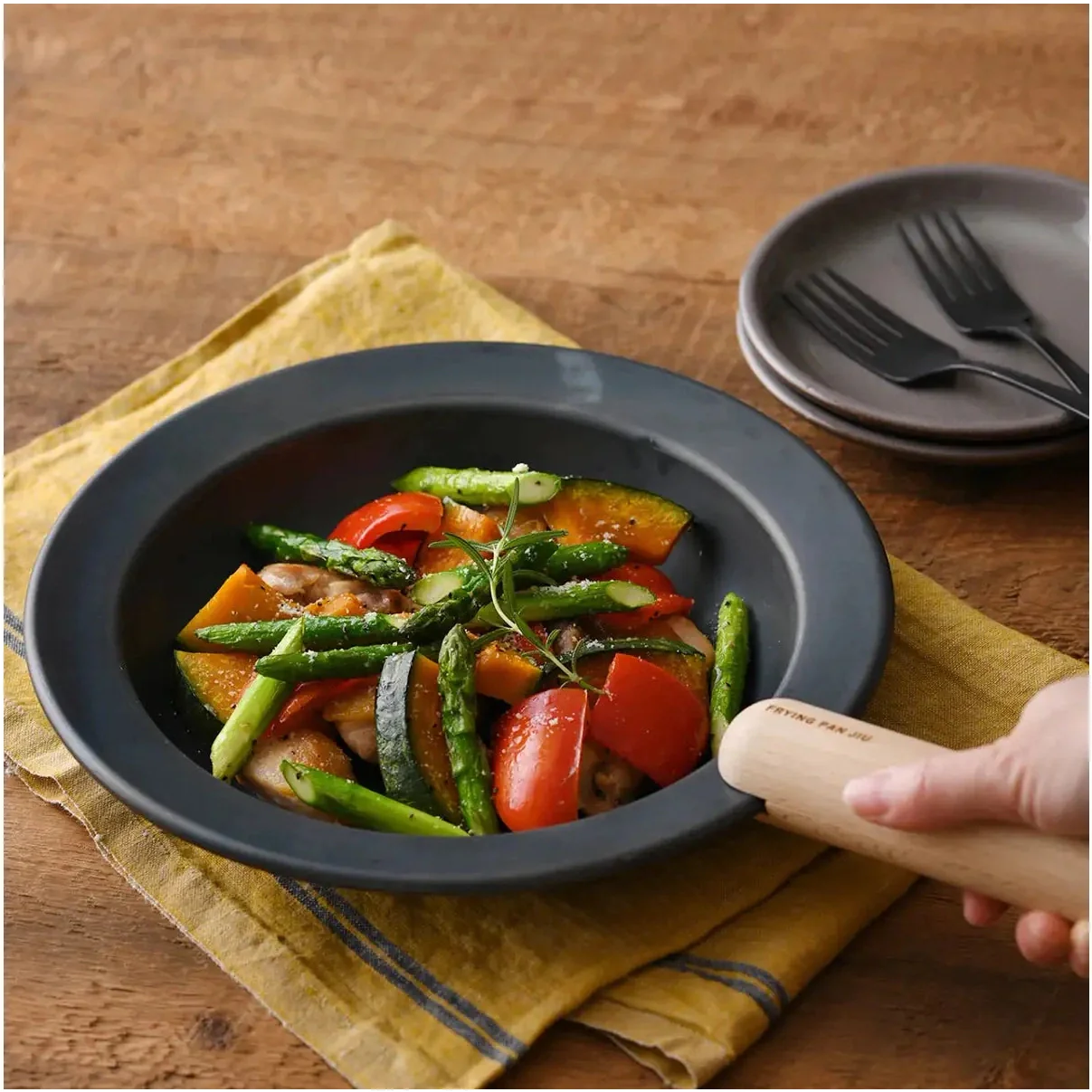JIU Frying Pan Plate L - Image 6