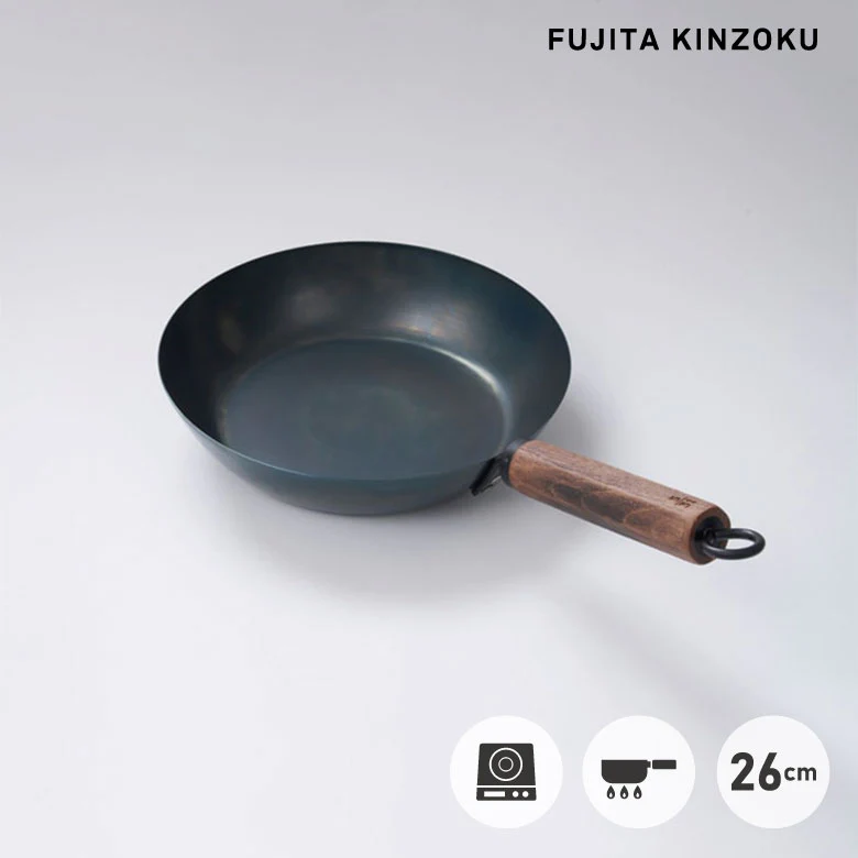 JIU Fujita Iron Frying Pan IH 26cm - Image 8