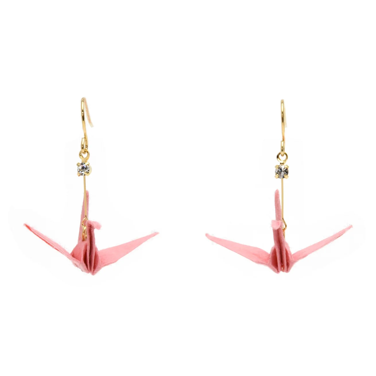 Junintowa Tsuru Crane Earrings - Image 3