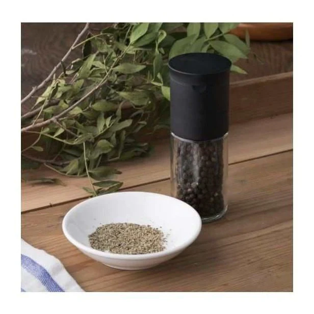 Kai Home Ceramic Black Pepper Mill - Image 4