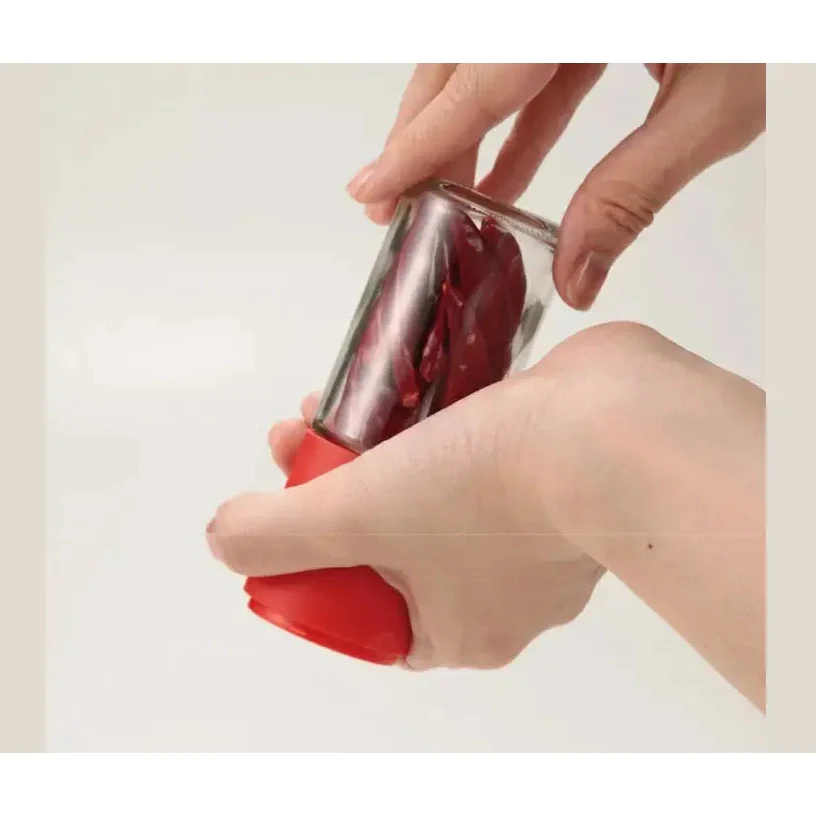 Kai Home Ceramic Red Pepper Mill - Image 4
