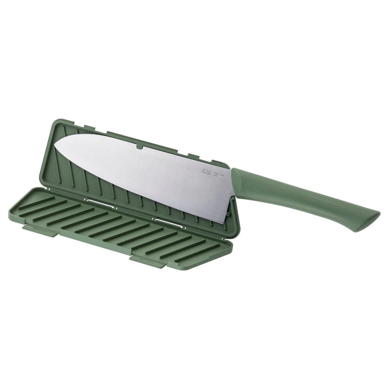Kai Manasaya Santoku Knife 16.5cm (with Sheath) - Image 3