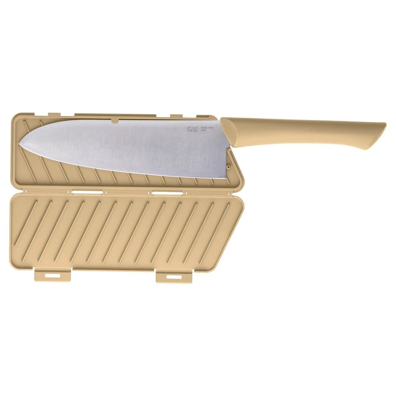 Kai Manasaya Santoku Knife 16.5cm (with Sheath) - Image 9