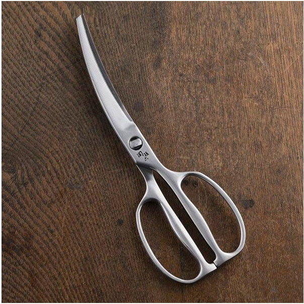 Kai Seki Magoroku Stainless Steel Curved Kitchen Scissors - Image 3