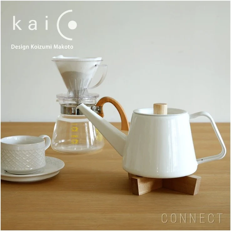 Kaico Enamel Drip Kettle 0.95L - Image 2