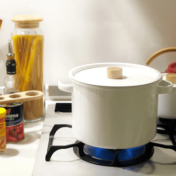 Kaico Enamel Pasta Pot - Image 8