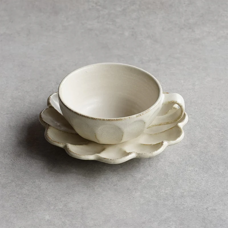 Kaneko Kohyo Rinka Soup Mug & Saucer 4P Set - Image 2