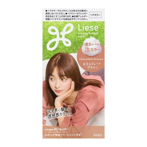Kao Liese Creamy Bubble Colour Hair Dye - Chocolate Brown - Image 2