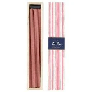 Kayuragi Incense Stick White Peach 40 Pcs