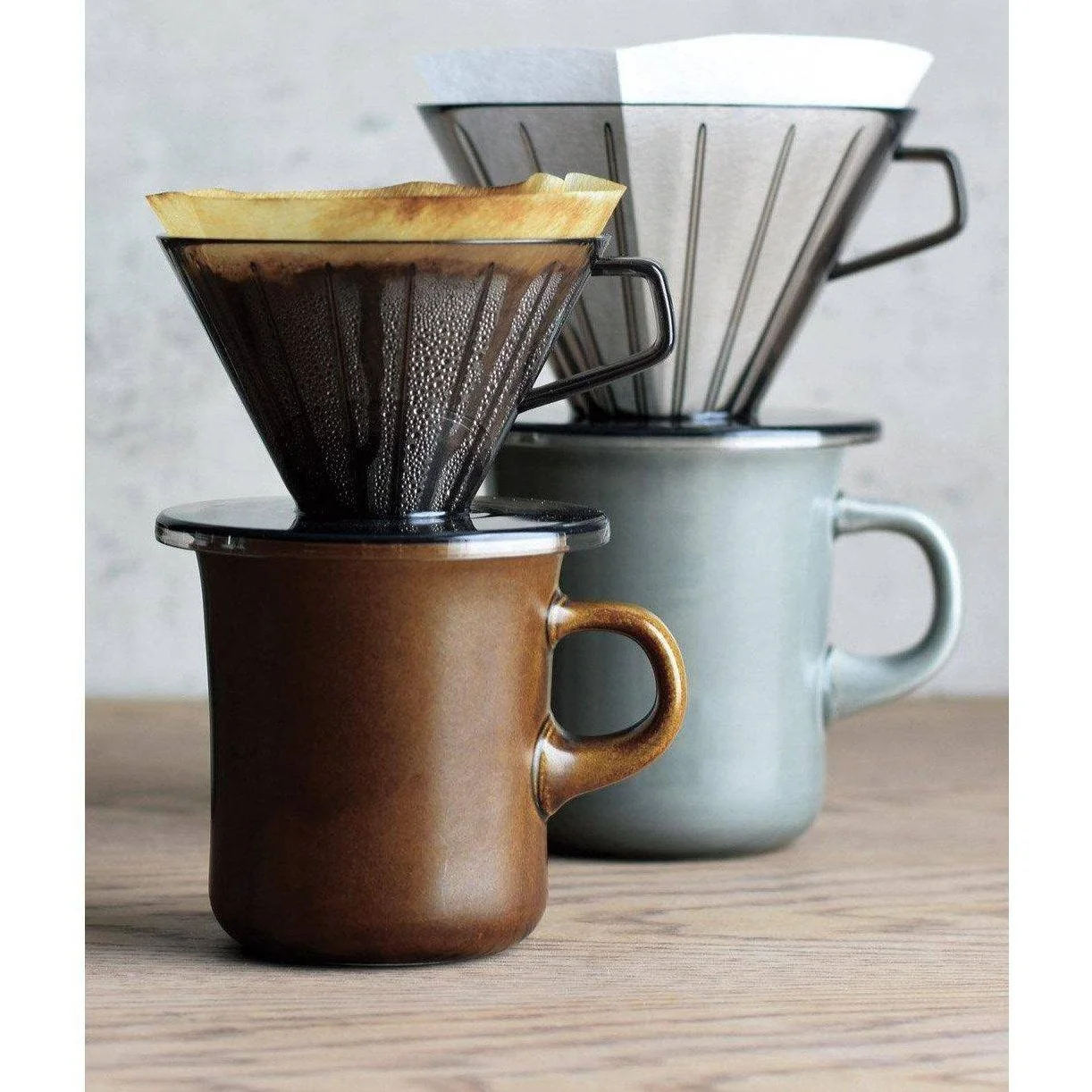 Kinto - SCS-02 Brewer 2 Cups - Clear Grey - Image 3