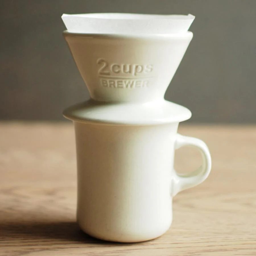 Kinto - SCS Brewer - Porcelain - 2 Cups - White - Image 2