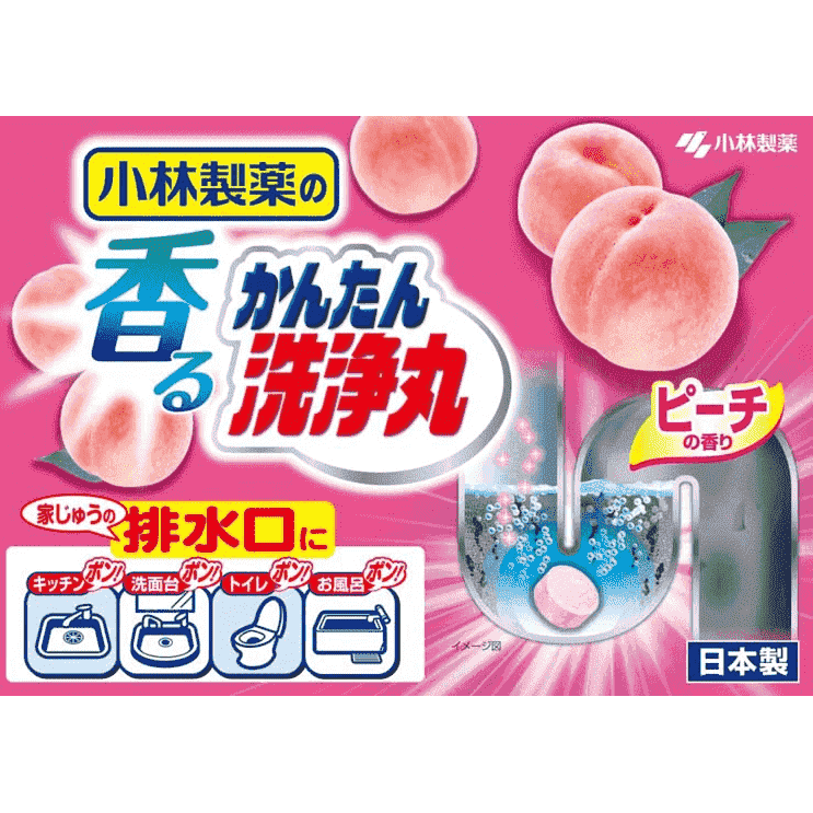 Kobayashi Easy Drain Cleaning Tablets 12pcs - Image 3